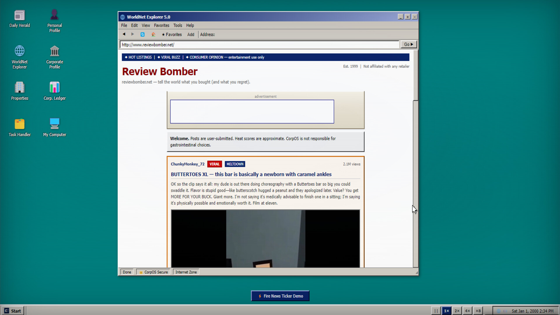 CorpOS screenshot 12