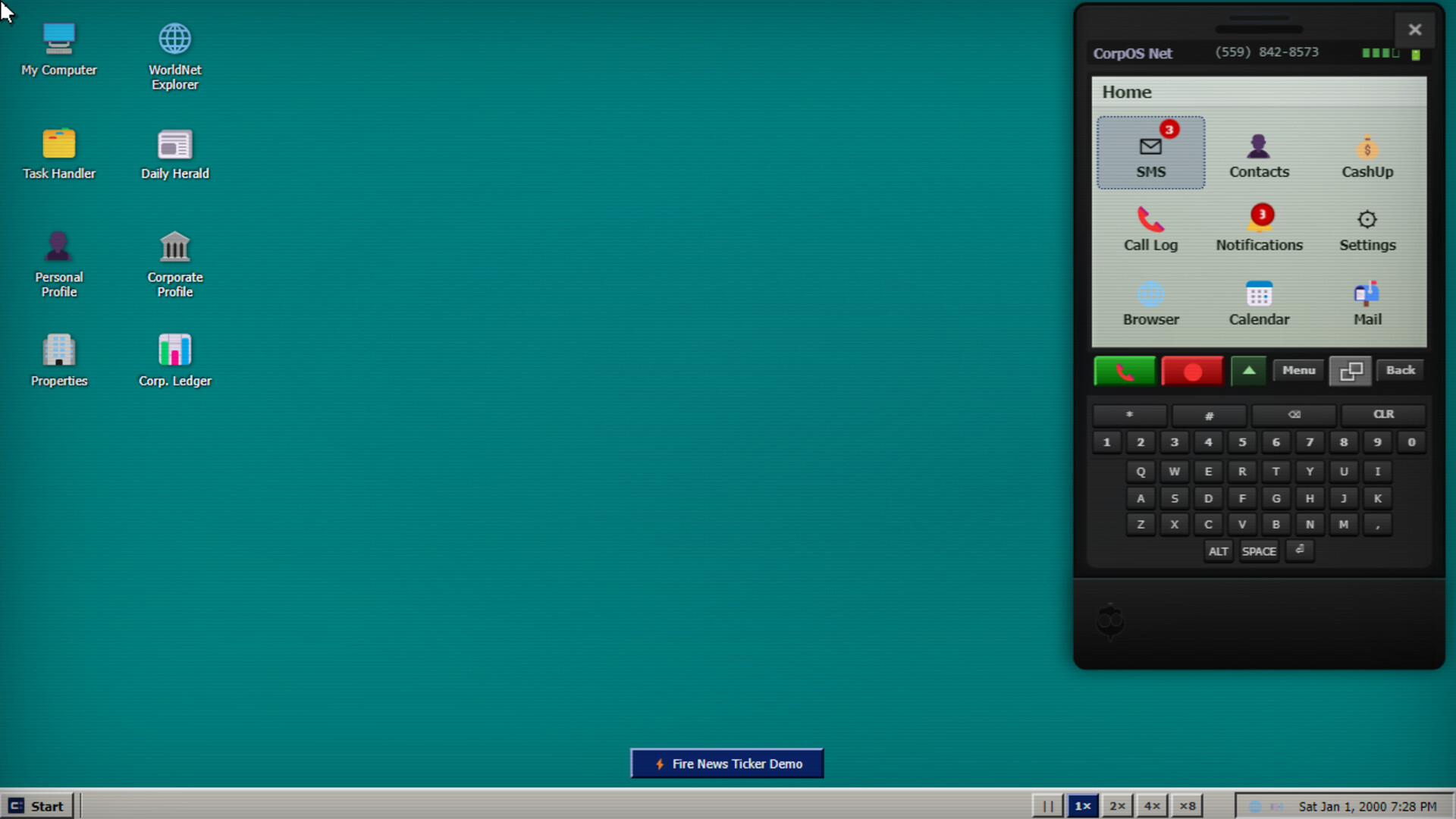 CorpOS screenshot 4
