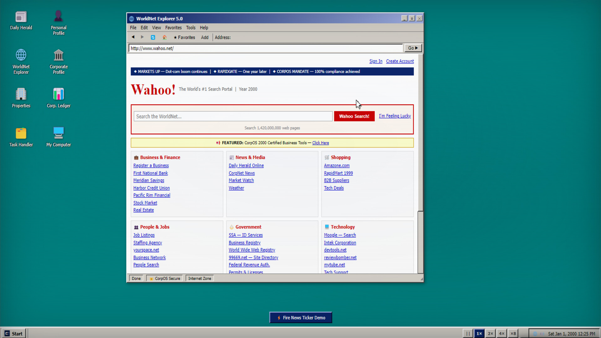 CorpOS screenshot 14
