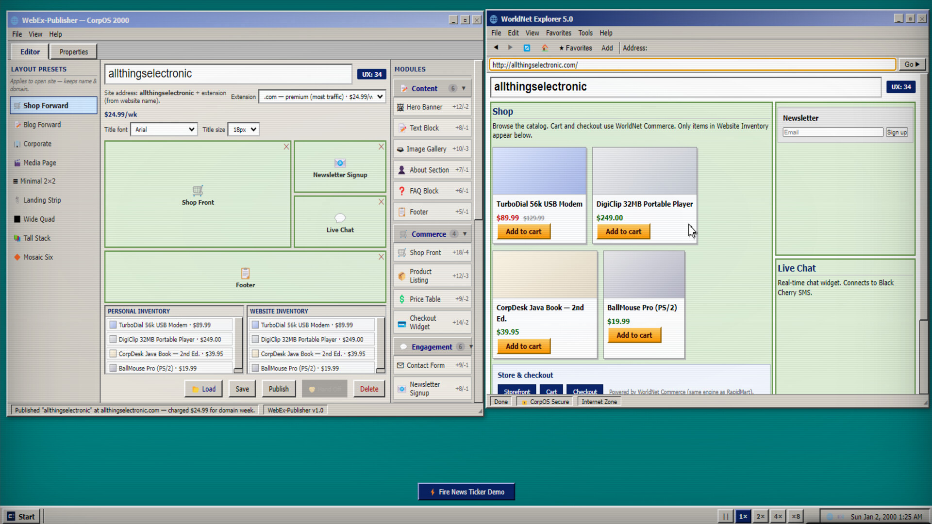 CorpOS screenshot 7