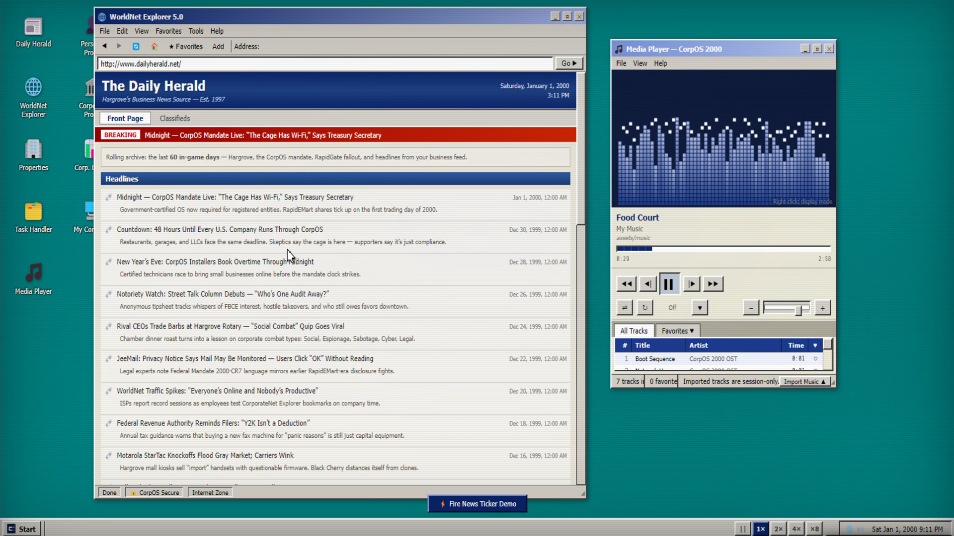 CorpOS screenshot 6
