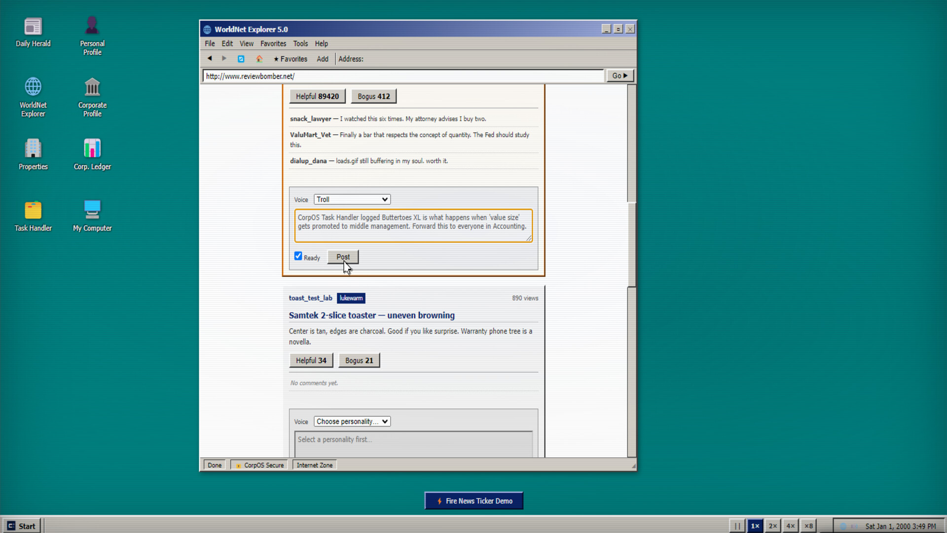CorpOS screenshot 11