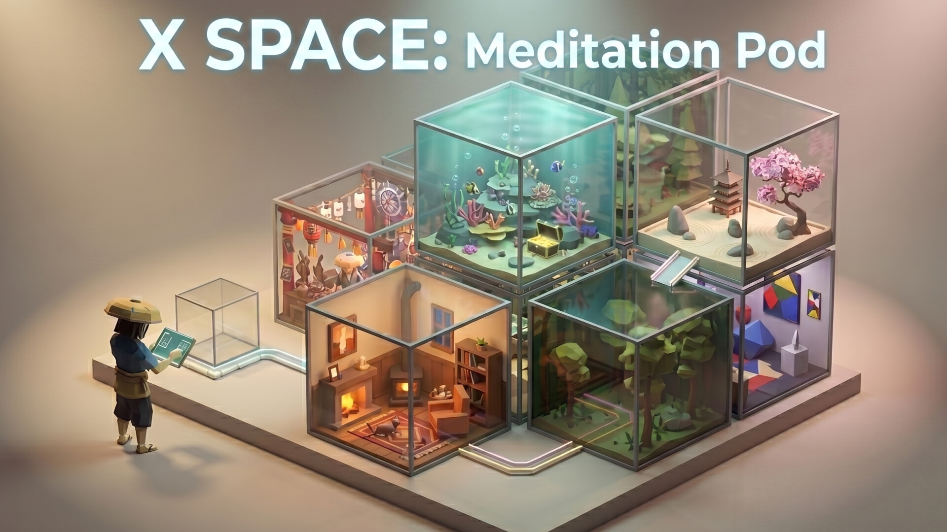 X SPACE: Meditation Pod screenshot 20