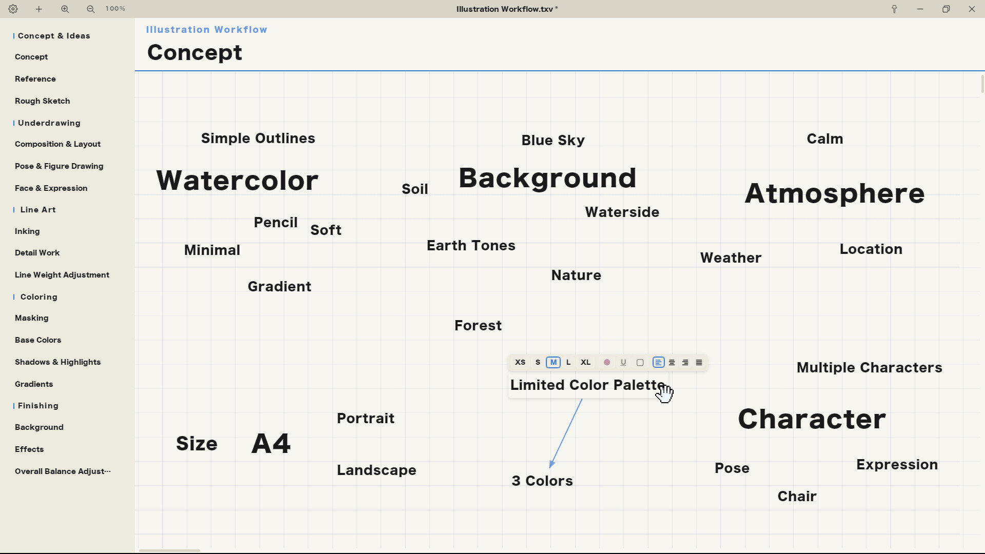 Textvas screenshot 5