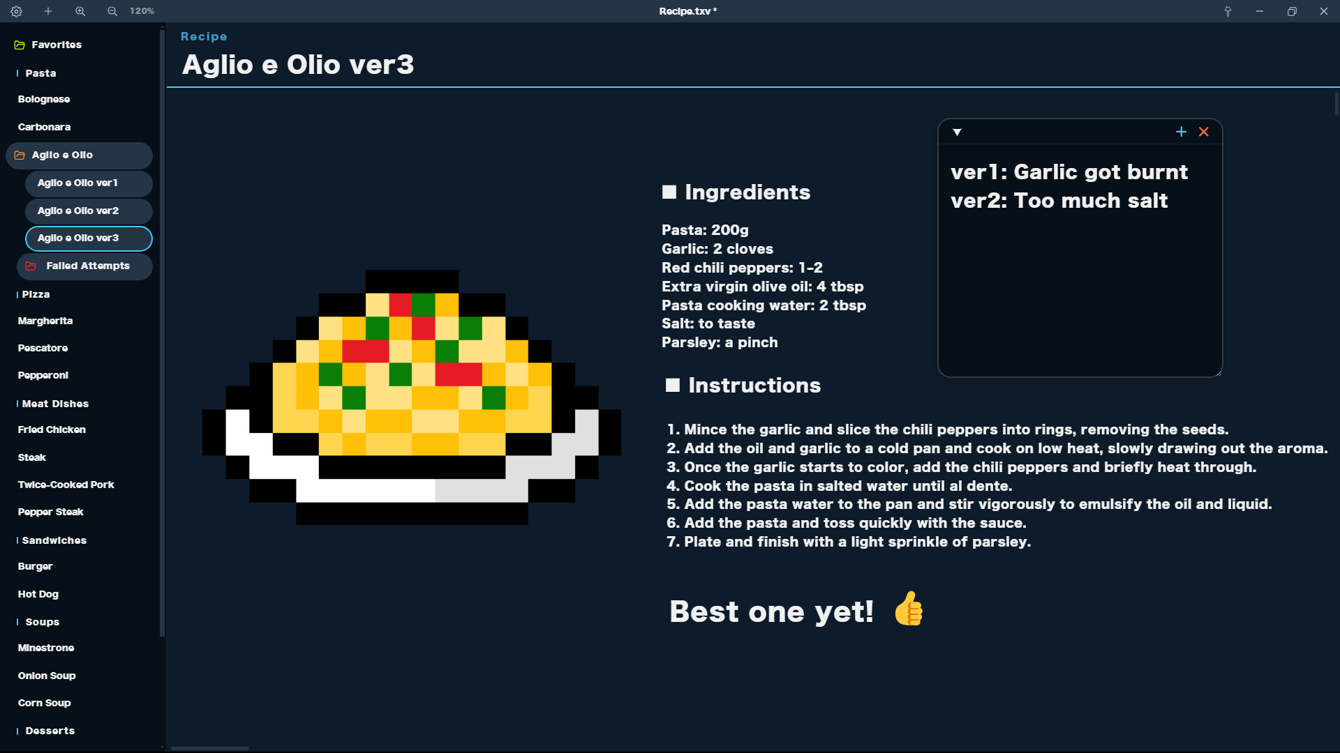 Textvas screenshot 4