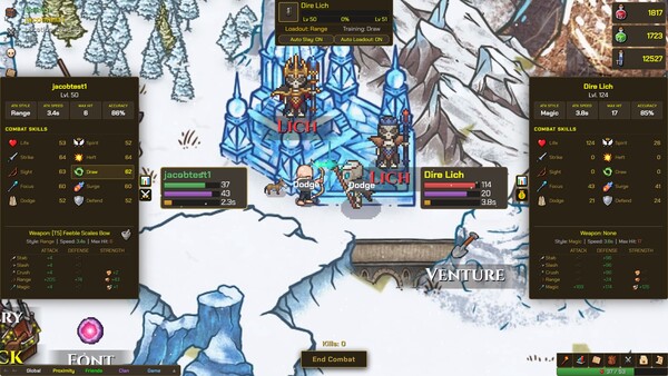 Scapewatch: Idle MMO screenshot