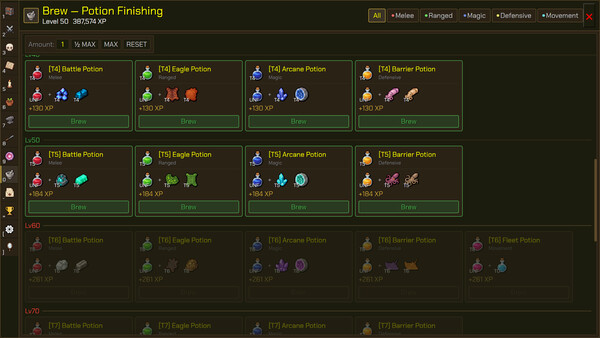 Scapewatch: Idle MMO screenshot