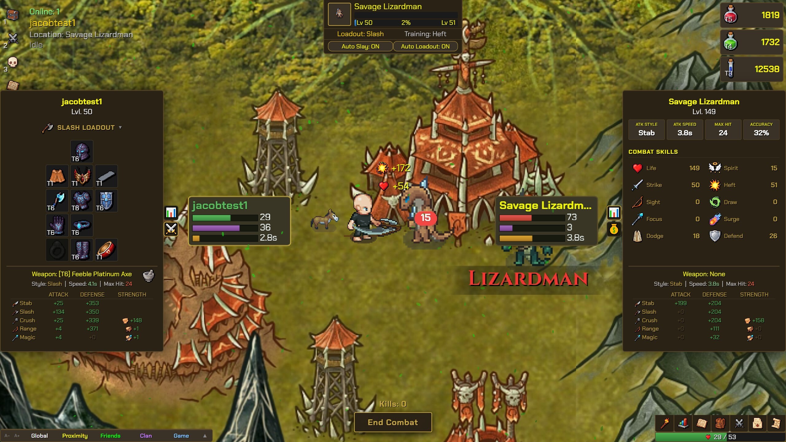 Scapewatch: Idle MMO screenshot 1