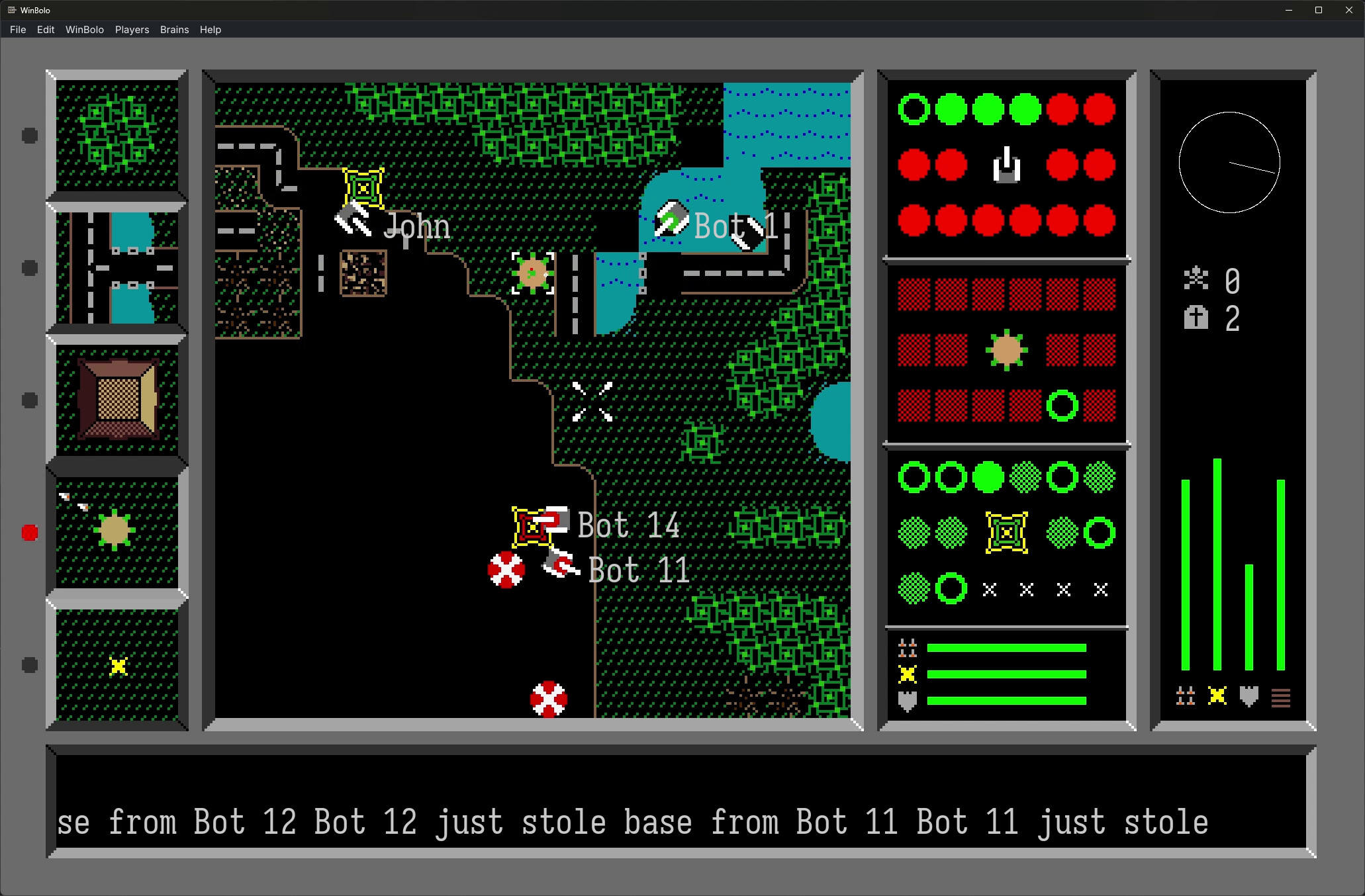 WinBolo screenshot 1