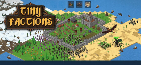 Tiny Factions — Steam header