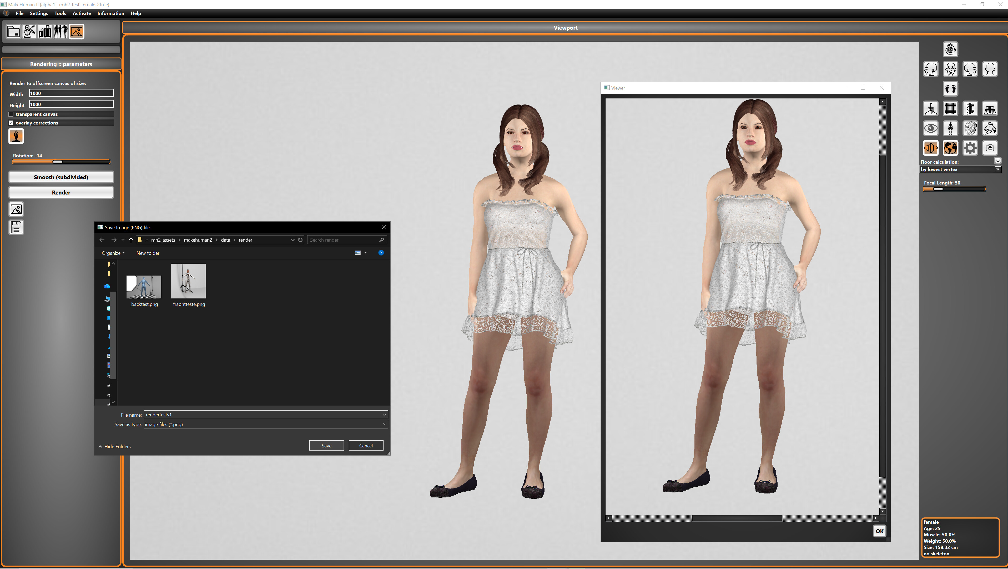 Makehuman 2 screenshot 13