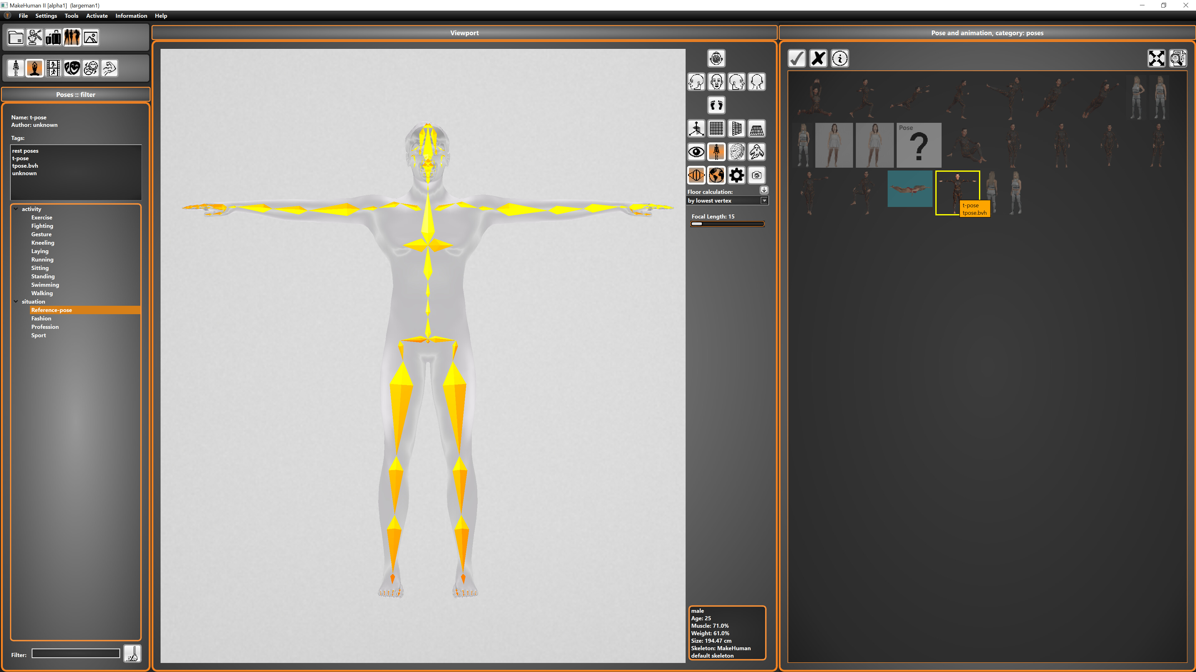 Makehuman 2 screenshot 4