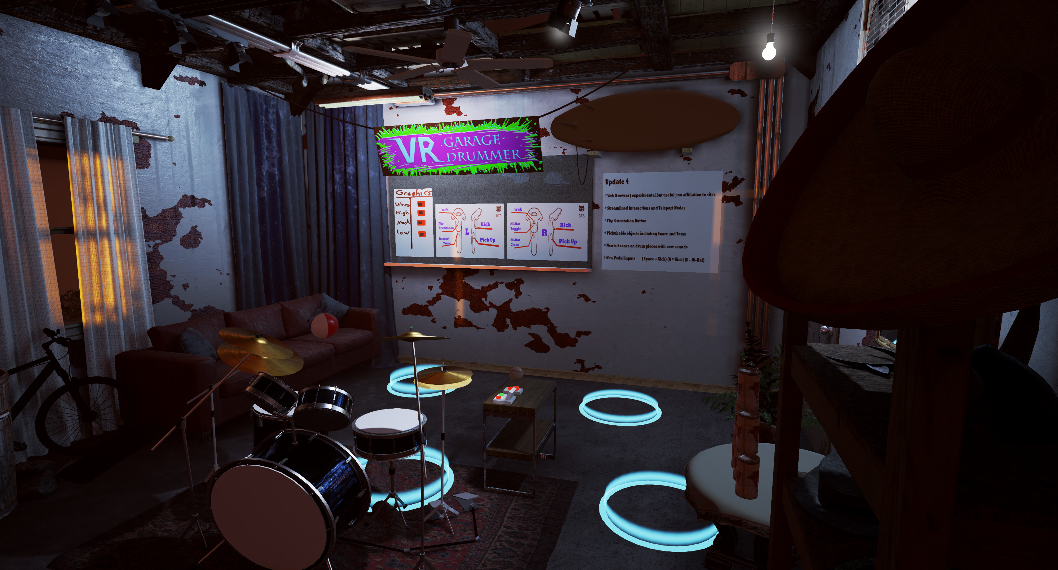 Garage Drummer VR screenshot 4