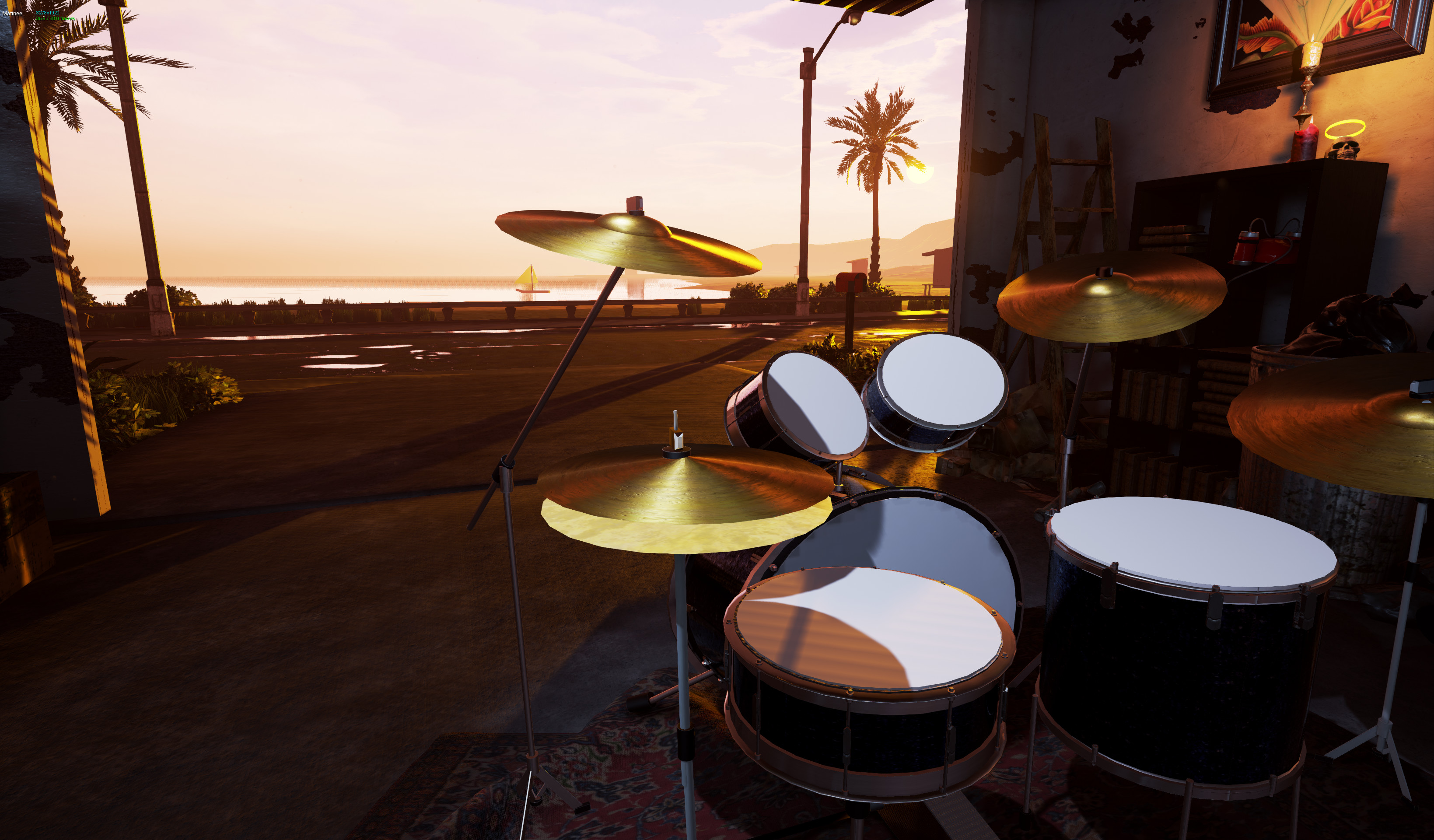 Garage Drummer VR screenshot 1