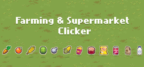 Farming & Supermarket: Clicker — Steam header