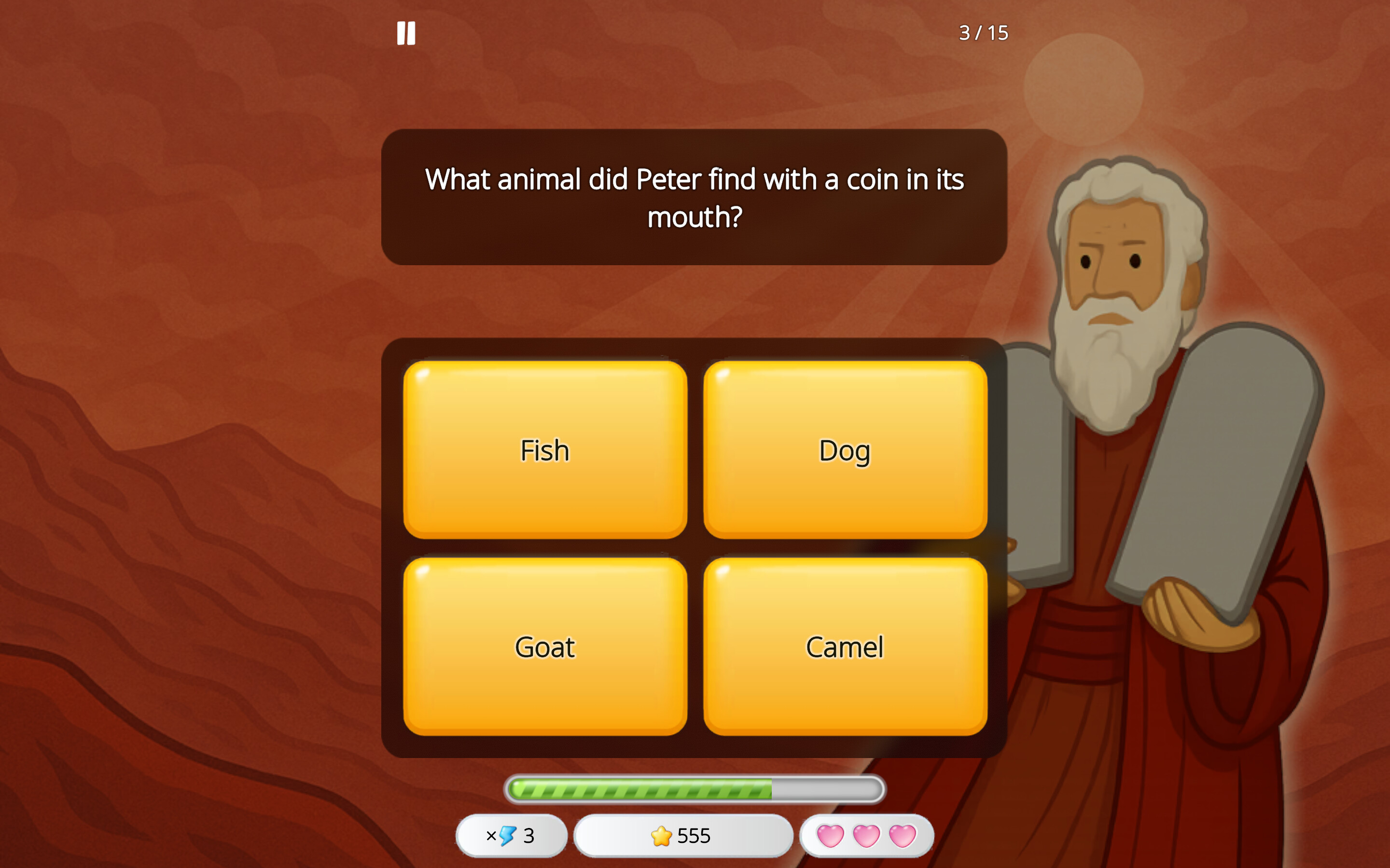 Bible Quiz: Miracles screenshot 1