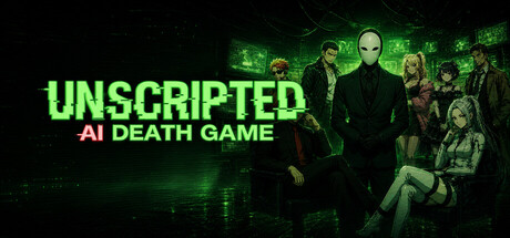 UNSCRIPTED AI DEATH GAME -Prompt to Kill- — Steam header