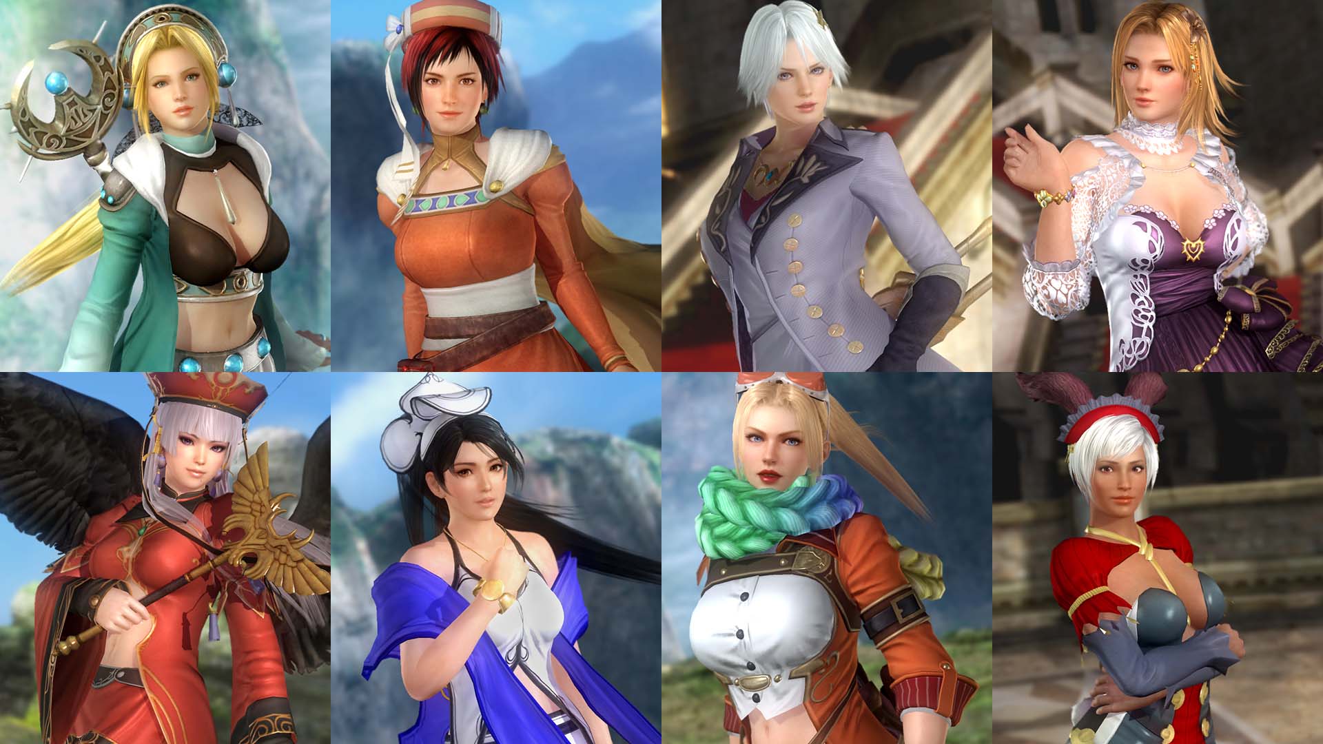 DOA5LR Gust Mashup Set screenshot 2