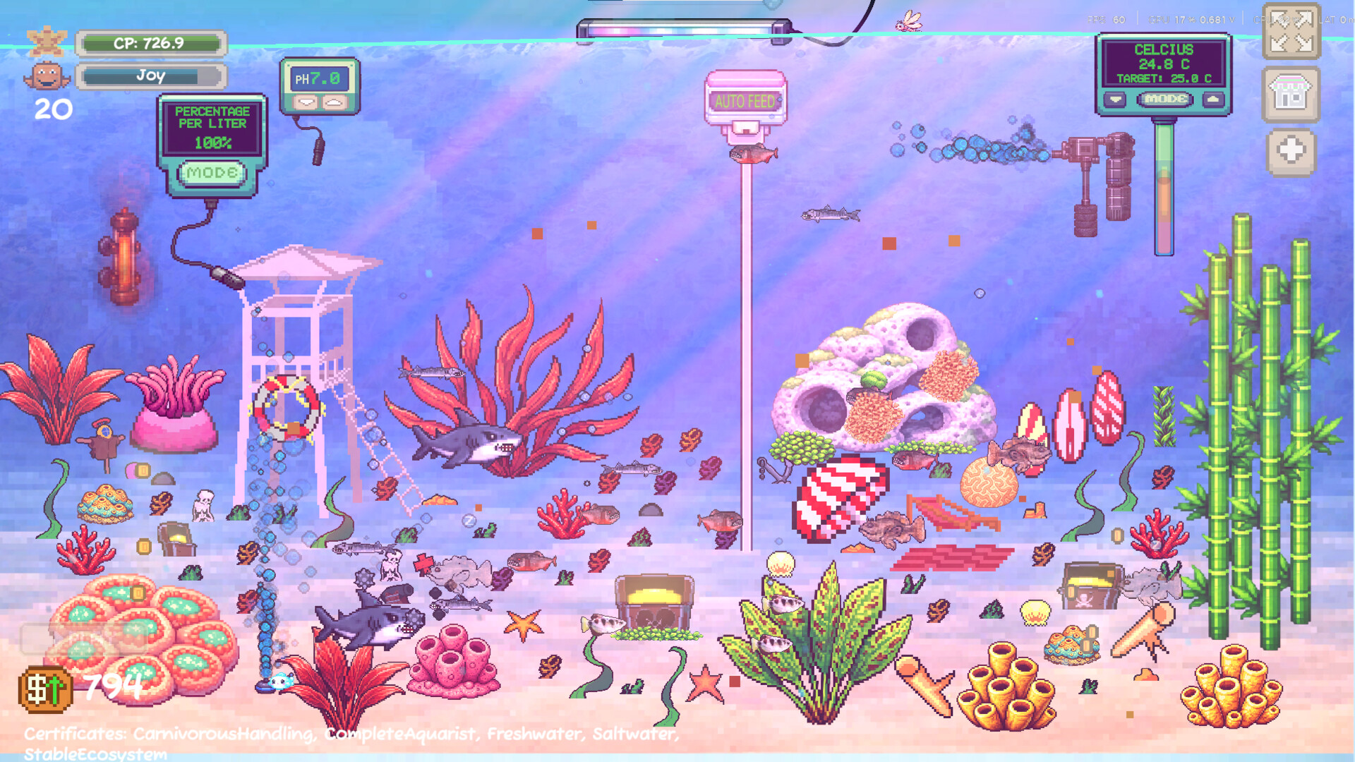 Aquasim screenshot 4
