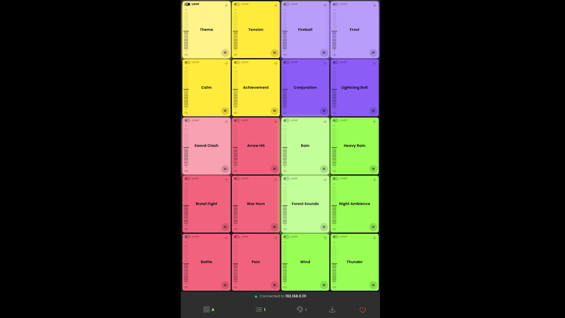 RPG Soundboard screenshot 4