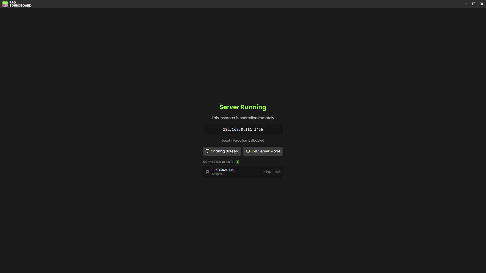 RPG Soundboard screenshot 5