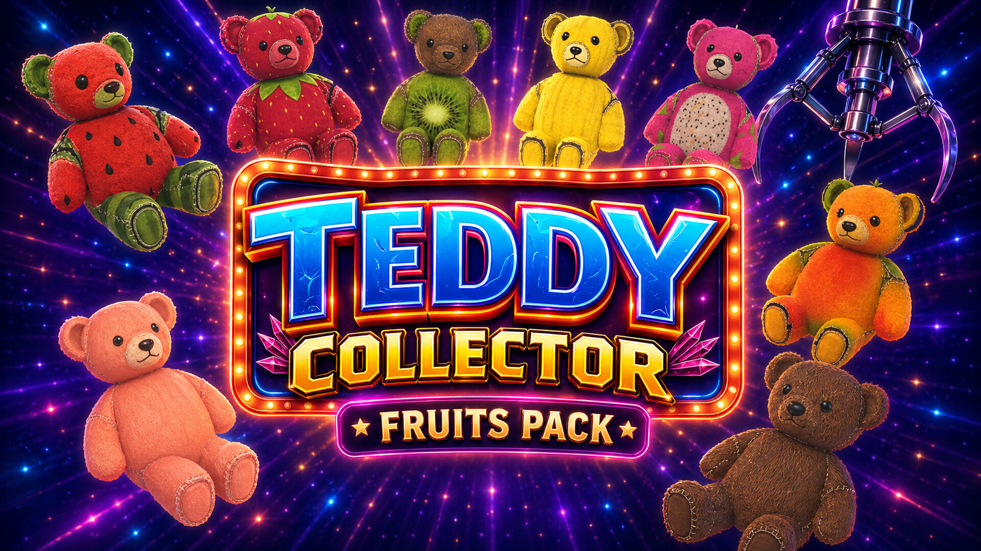 Teddy Collector - Fruits Pack screenshot 1