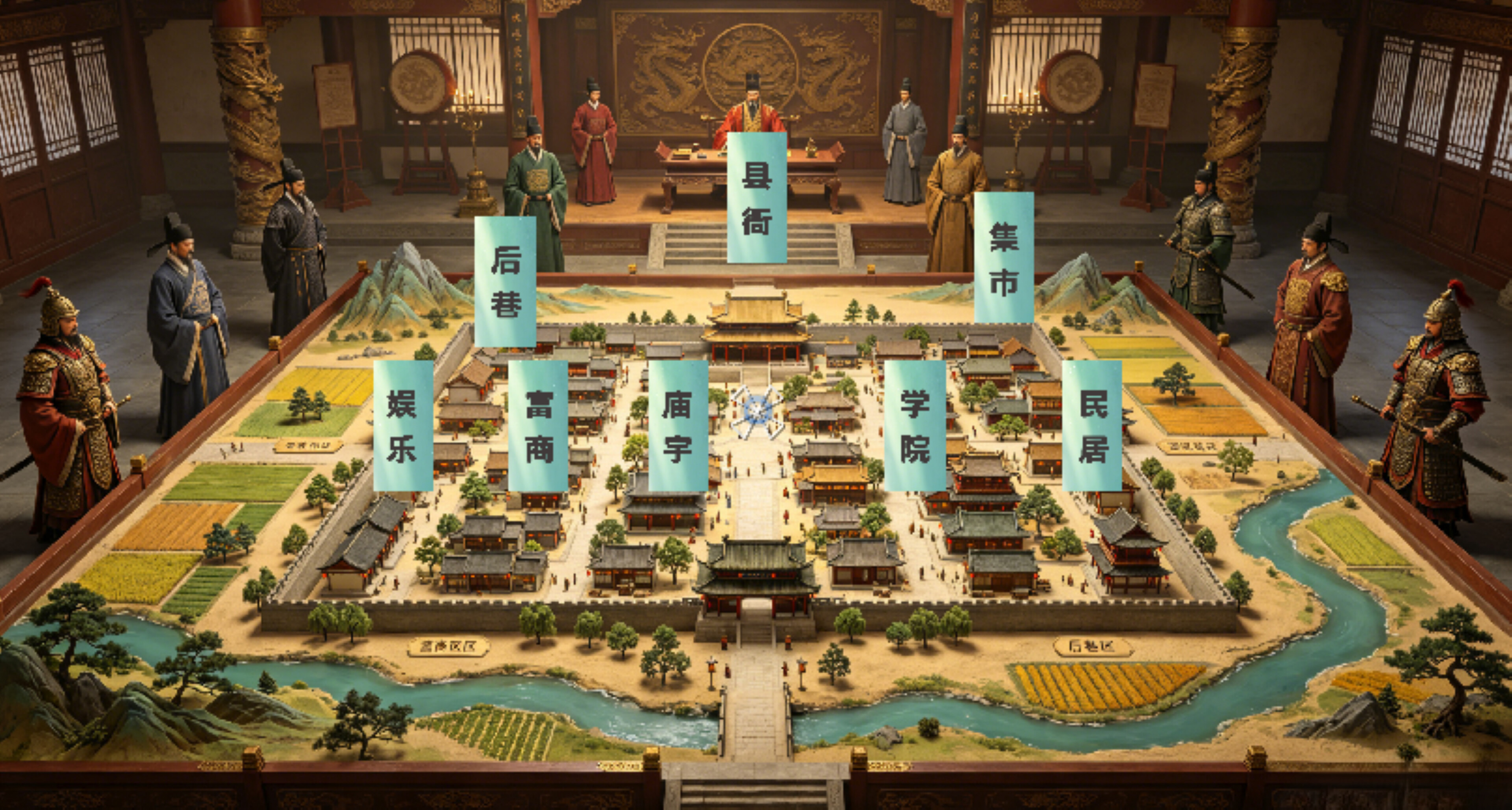 Late Ming: County Magistrate Simulation & Management screenshot 1
