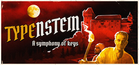 Typenstein: A Symphony of Keys — Steam header