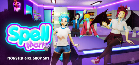 SpellMart: Monster Girl Shop Simulator — Steam header