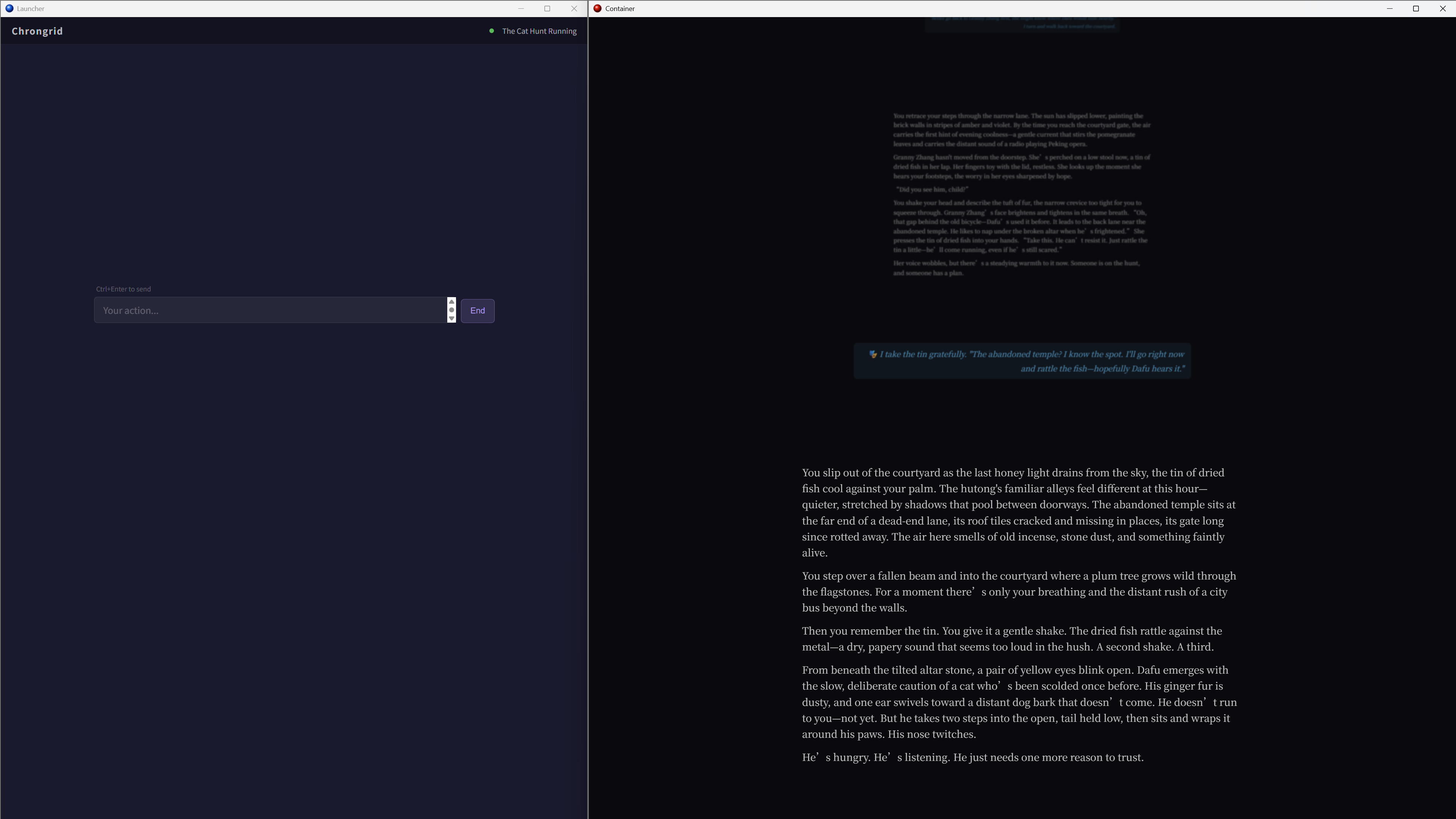 Chrongrid screenshot 3