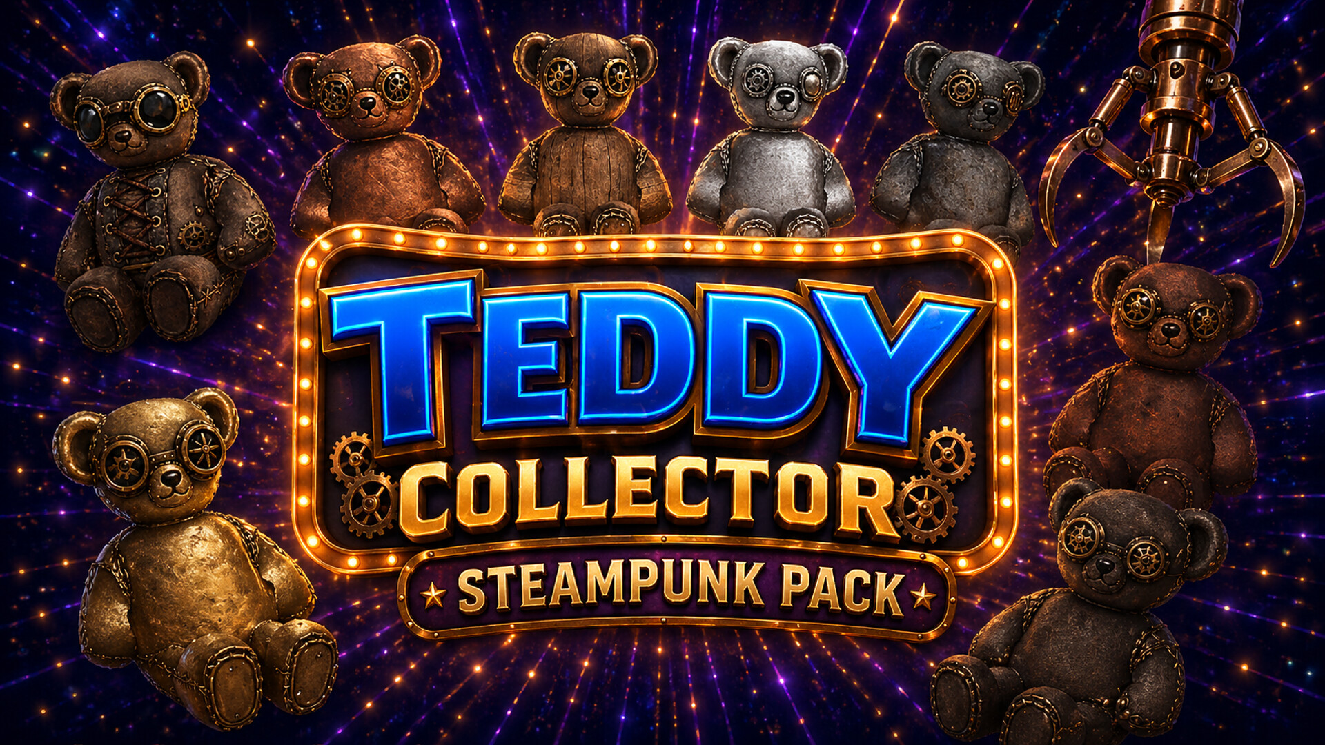 Teddy Collector - Steampunk Pack screenshot 1