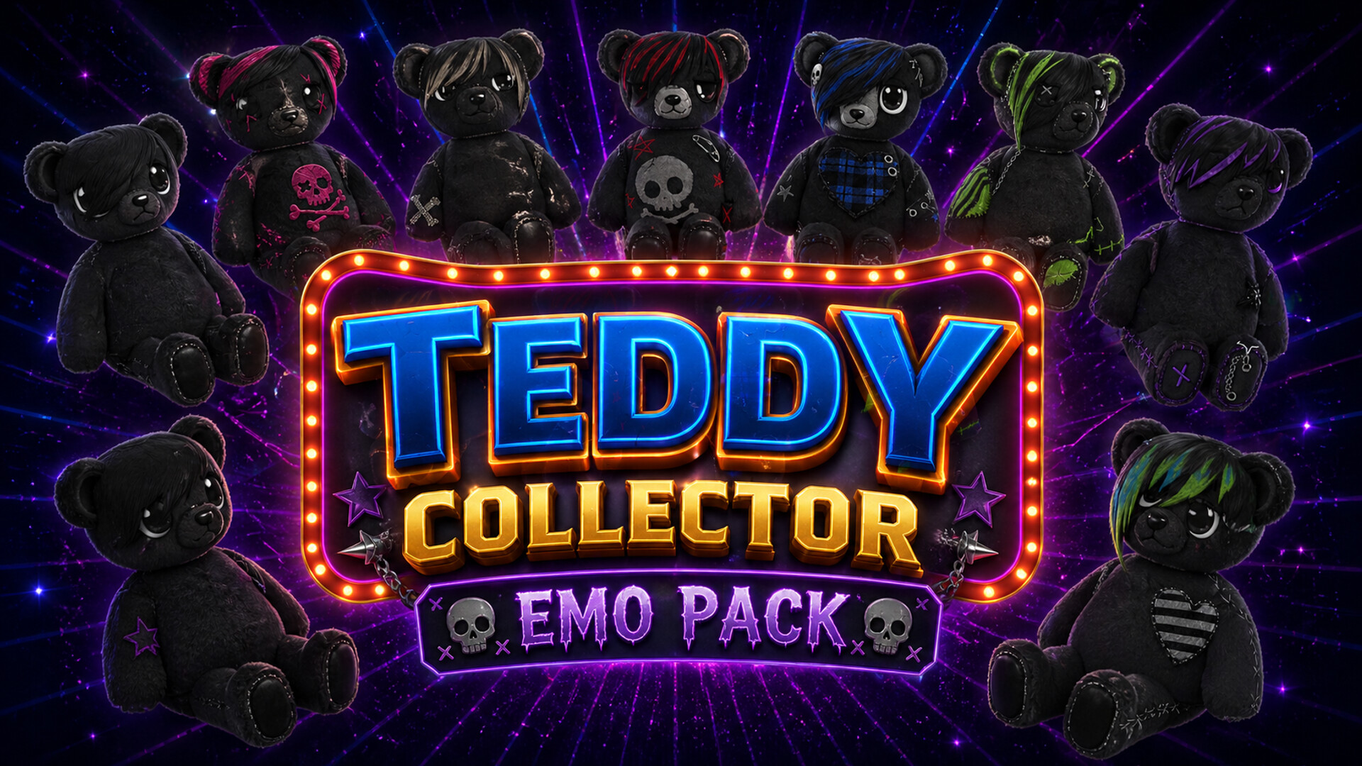 Teddy Collector - Emo Pack screenshot 1