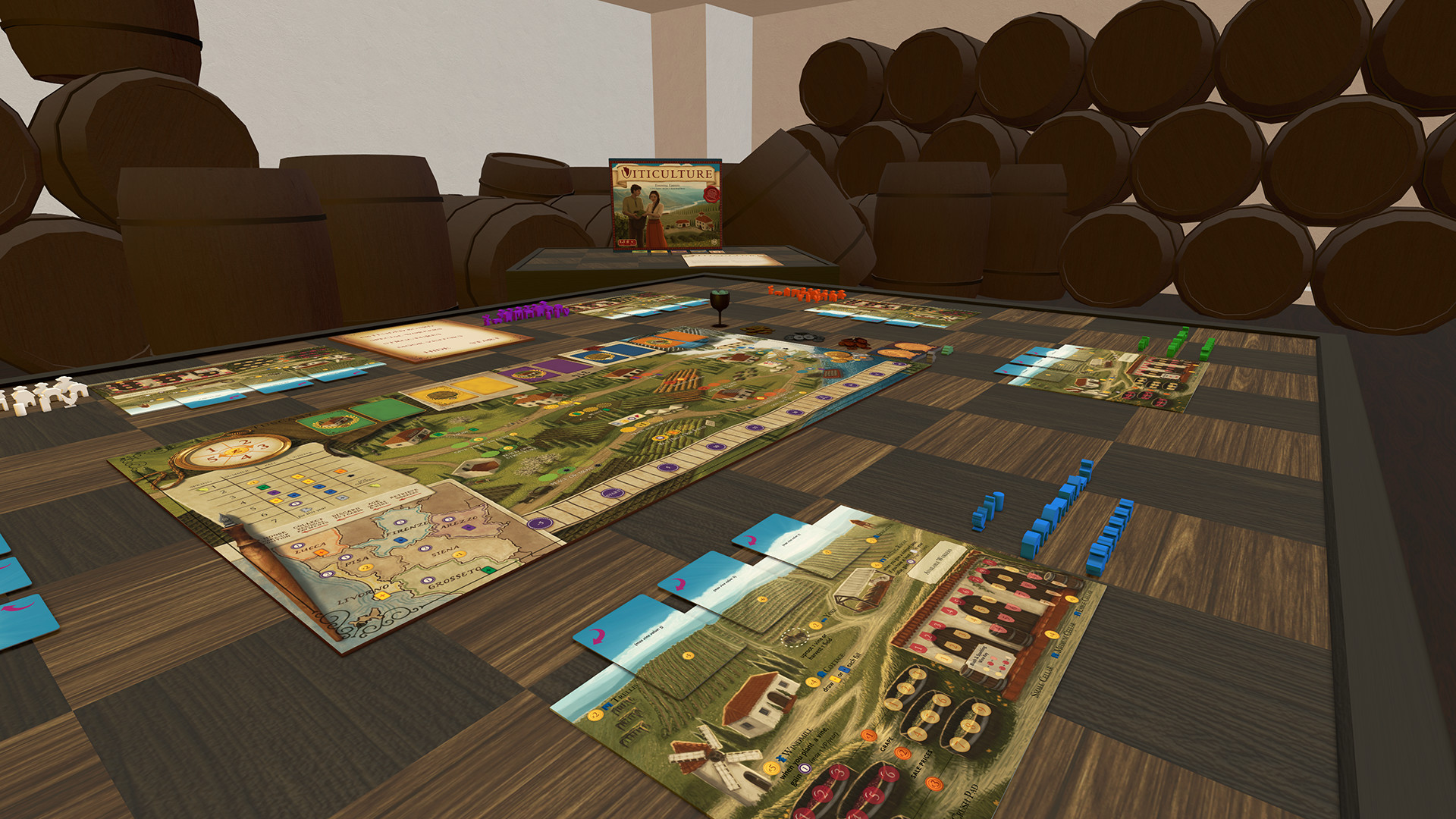 Tabletop Simulator - Viticulture screenshot 6