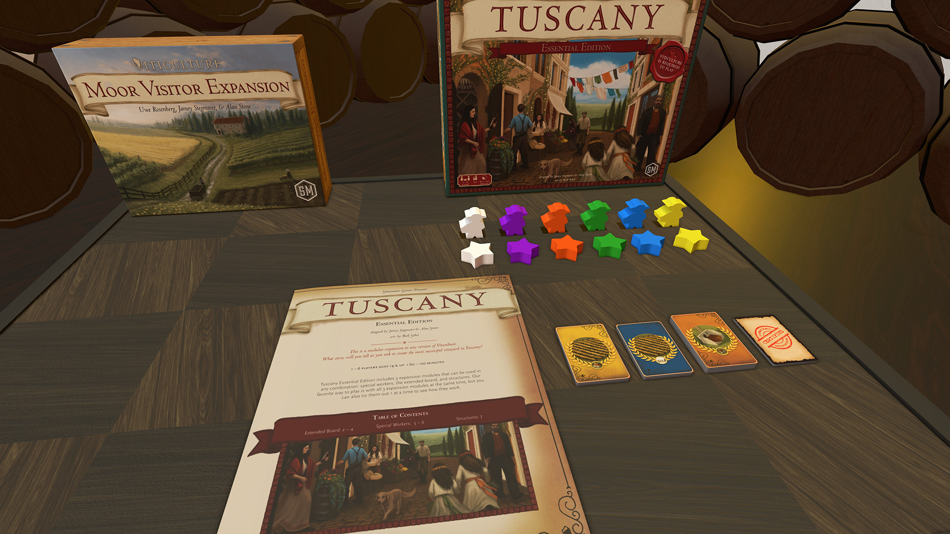 Tabletop Simulator - Viticulture screenshot 2