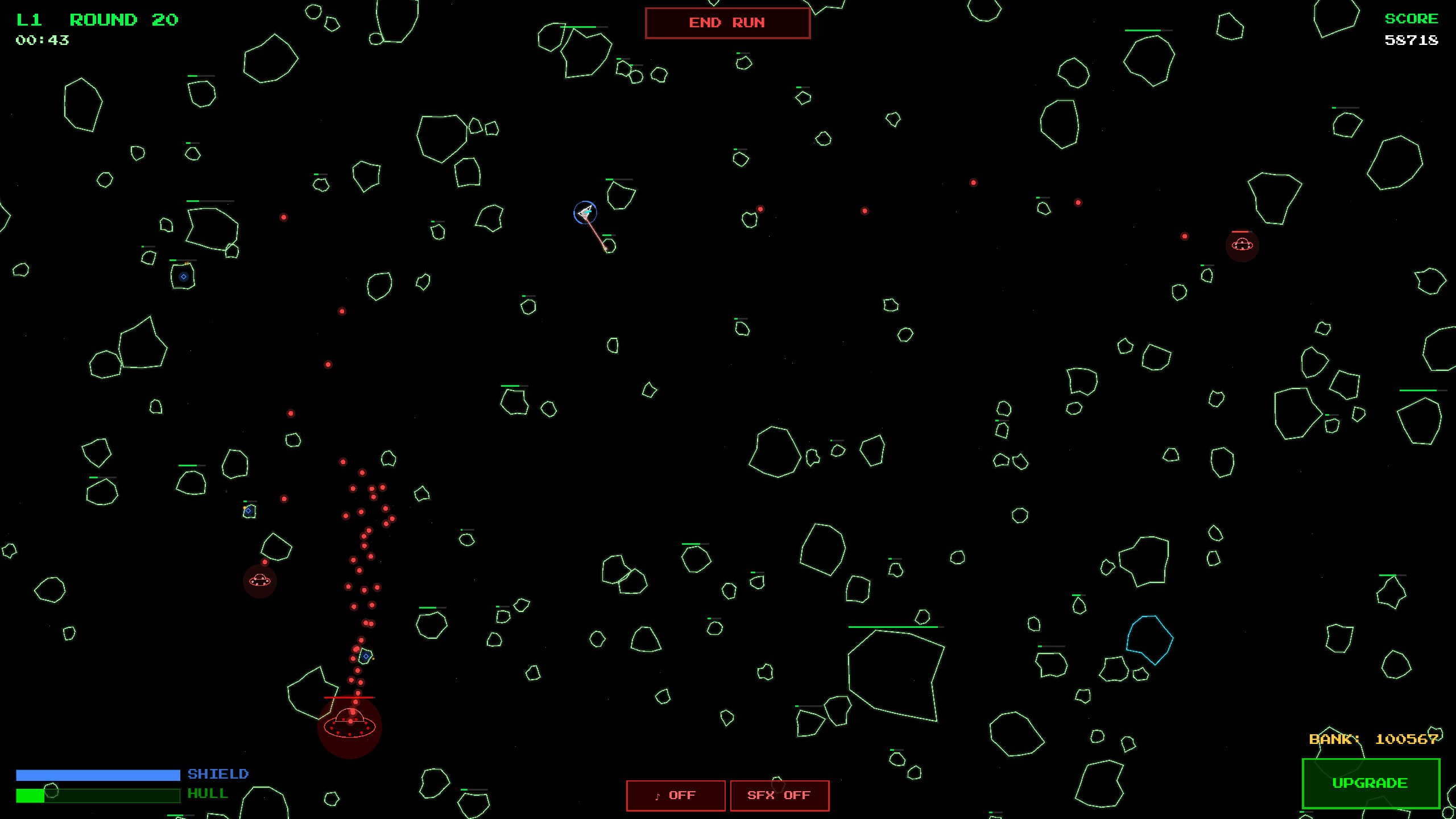 Idle Asteroids screenshot 1