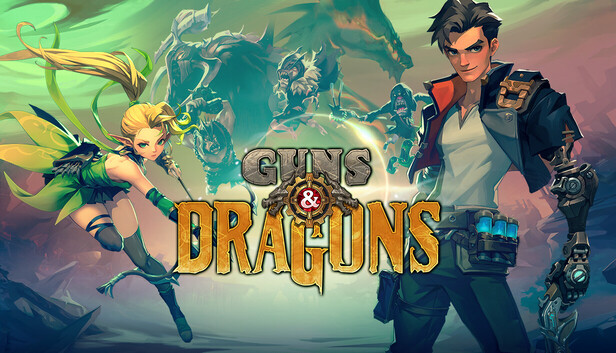 Guns & Dragons - Tampilan utama game di Steam