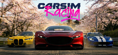 CarSim Racing — Steam header