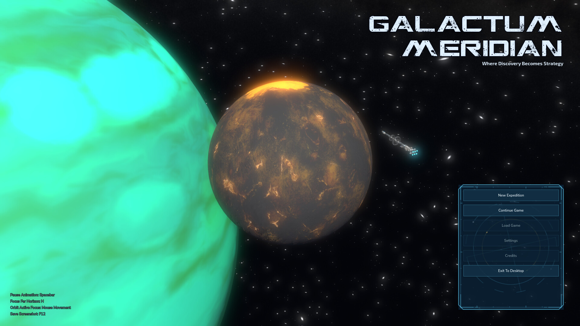 Galactum Meridian screenshot 2