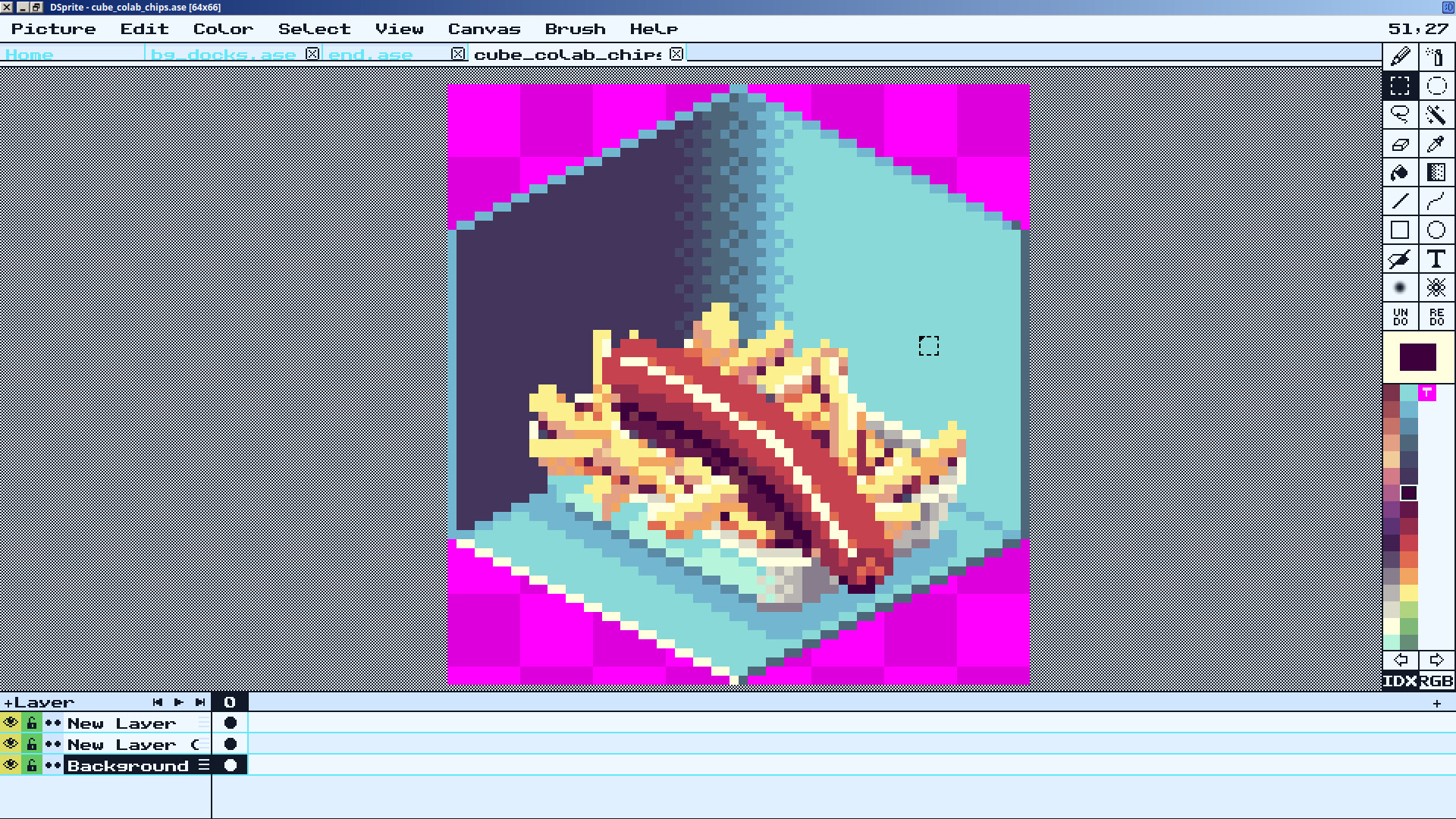 DSprite screenshot 2