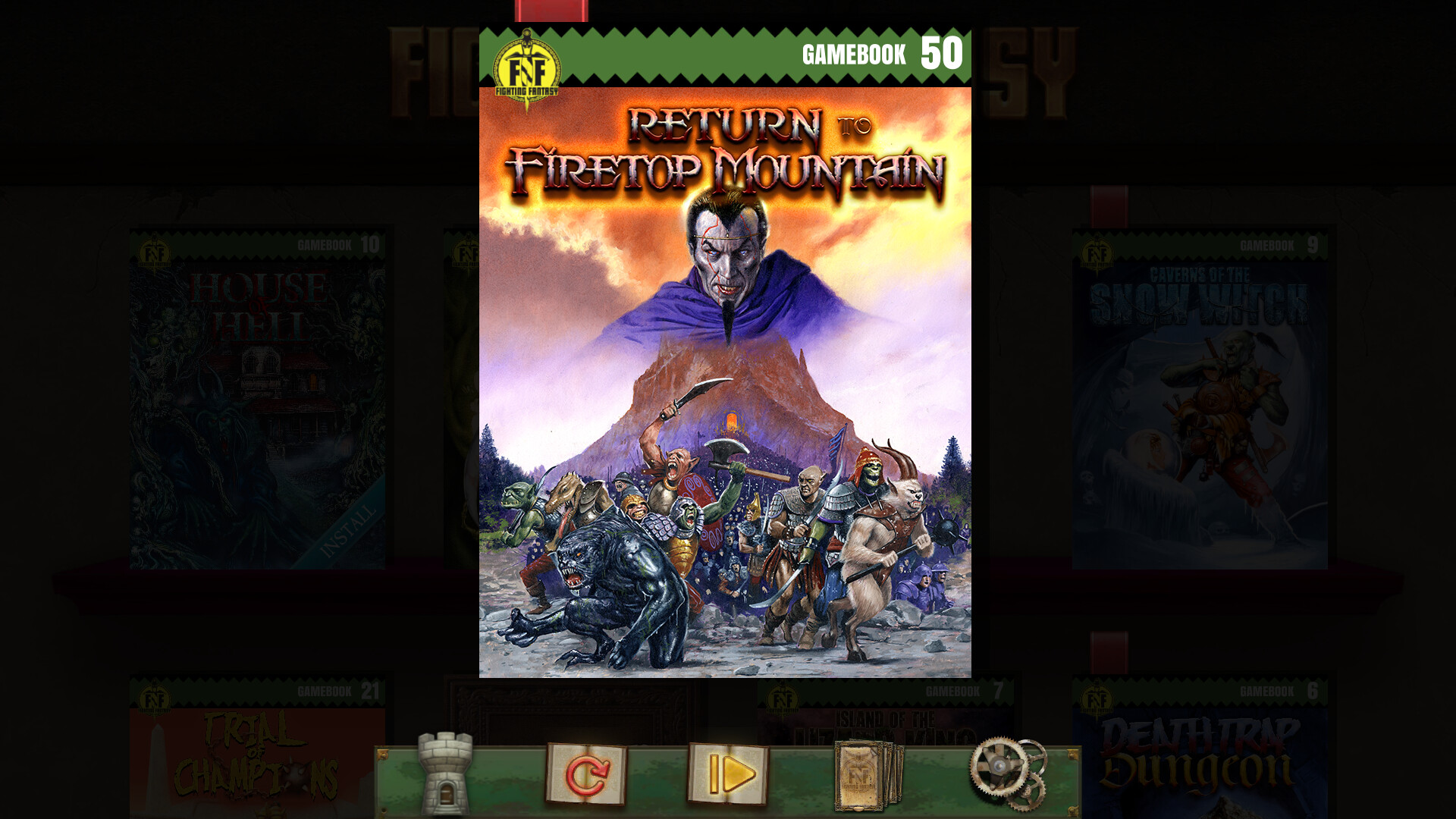 Return to Firetop Mountain screenshot 1