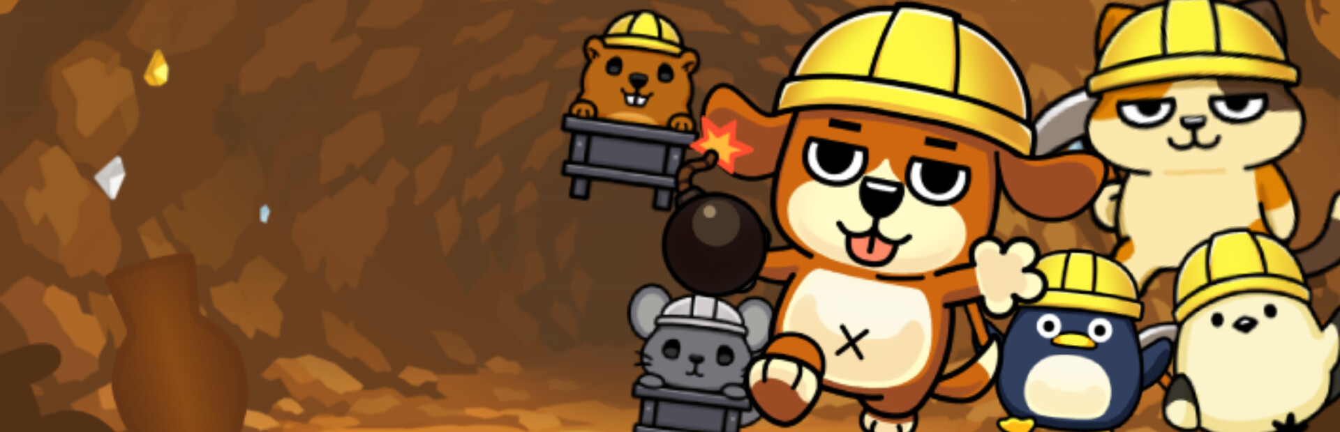Idle Bomb Animals - Desktop Mining