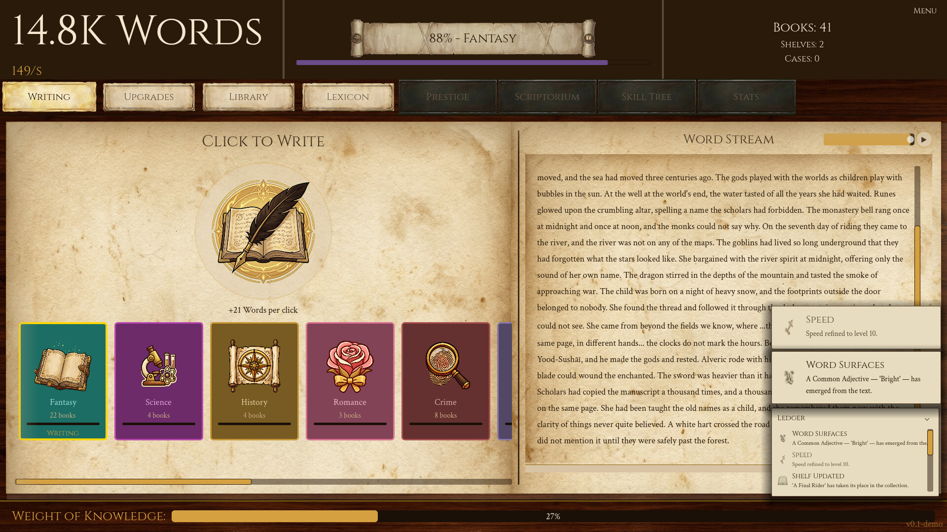 Infinite Library screenshot 1