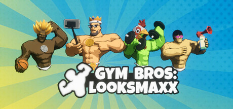 Gym Bros: LooksMaxx — Steam header