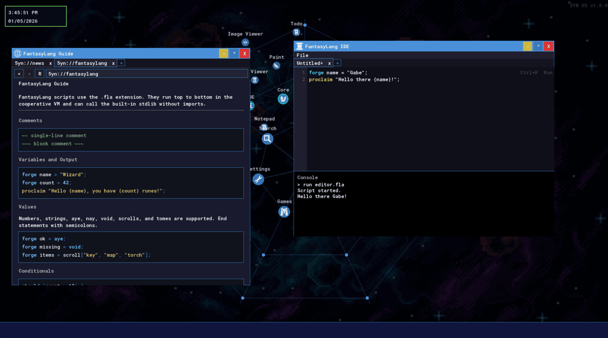 5YN-OS screenshot 10