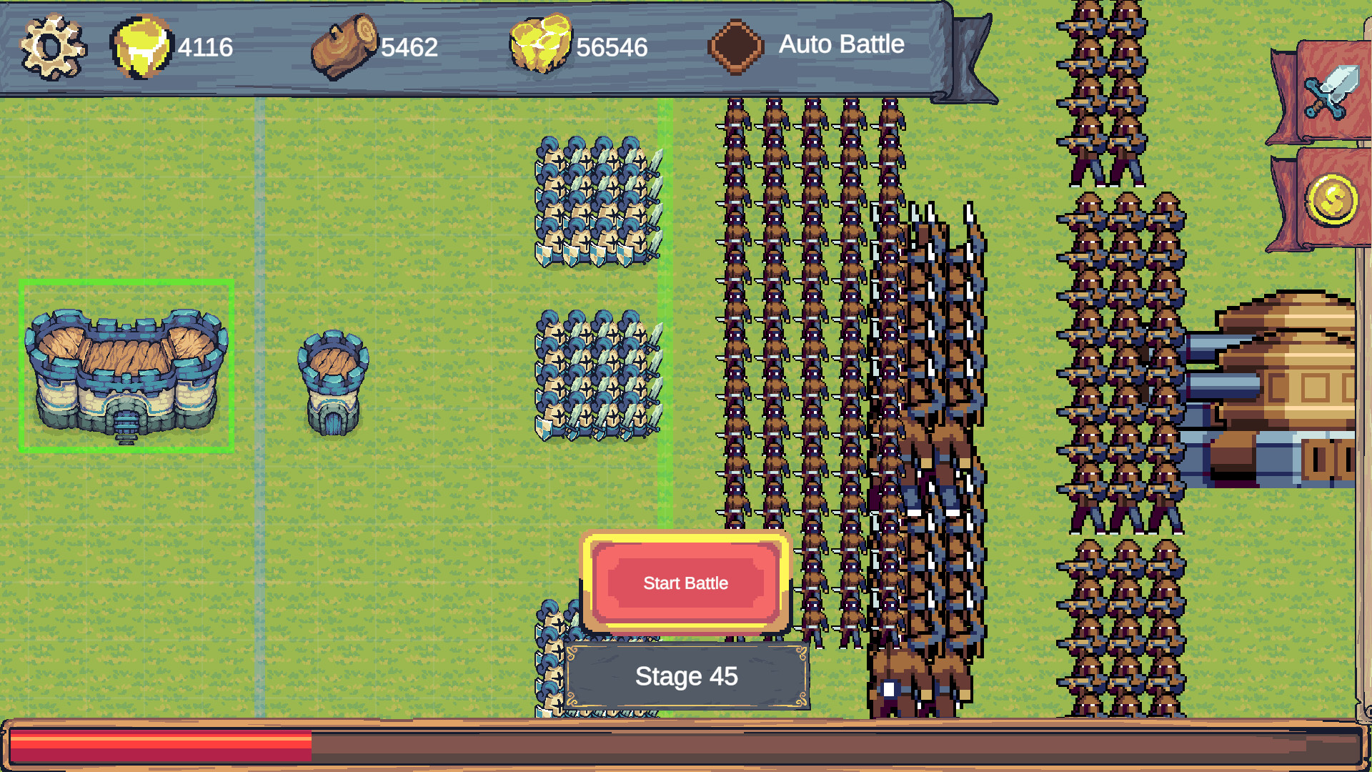 Tiny Kingdom Siege screenshot 1