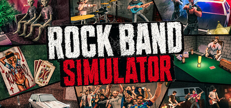 Rock Band Simulator — Steam header