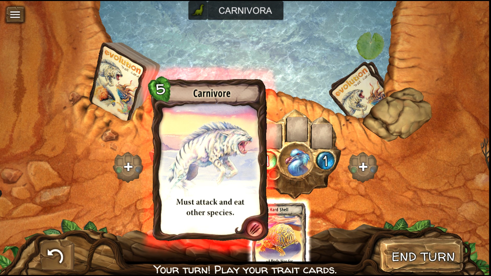 Evolution screenshot 2