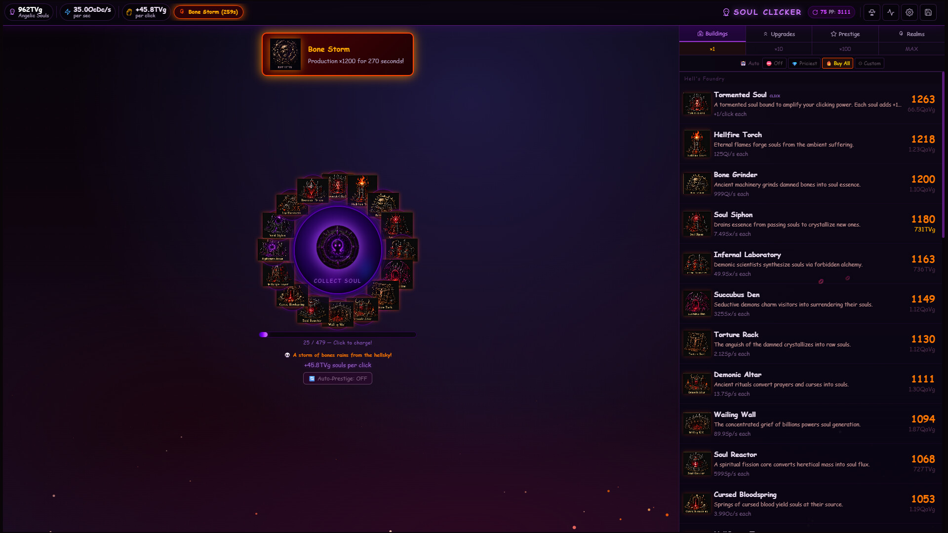 Soul Clicker screenshot 5