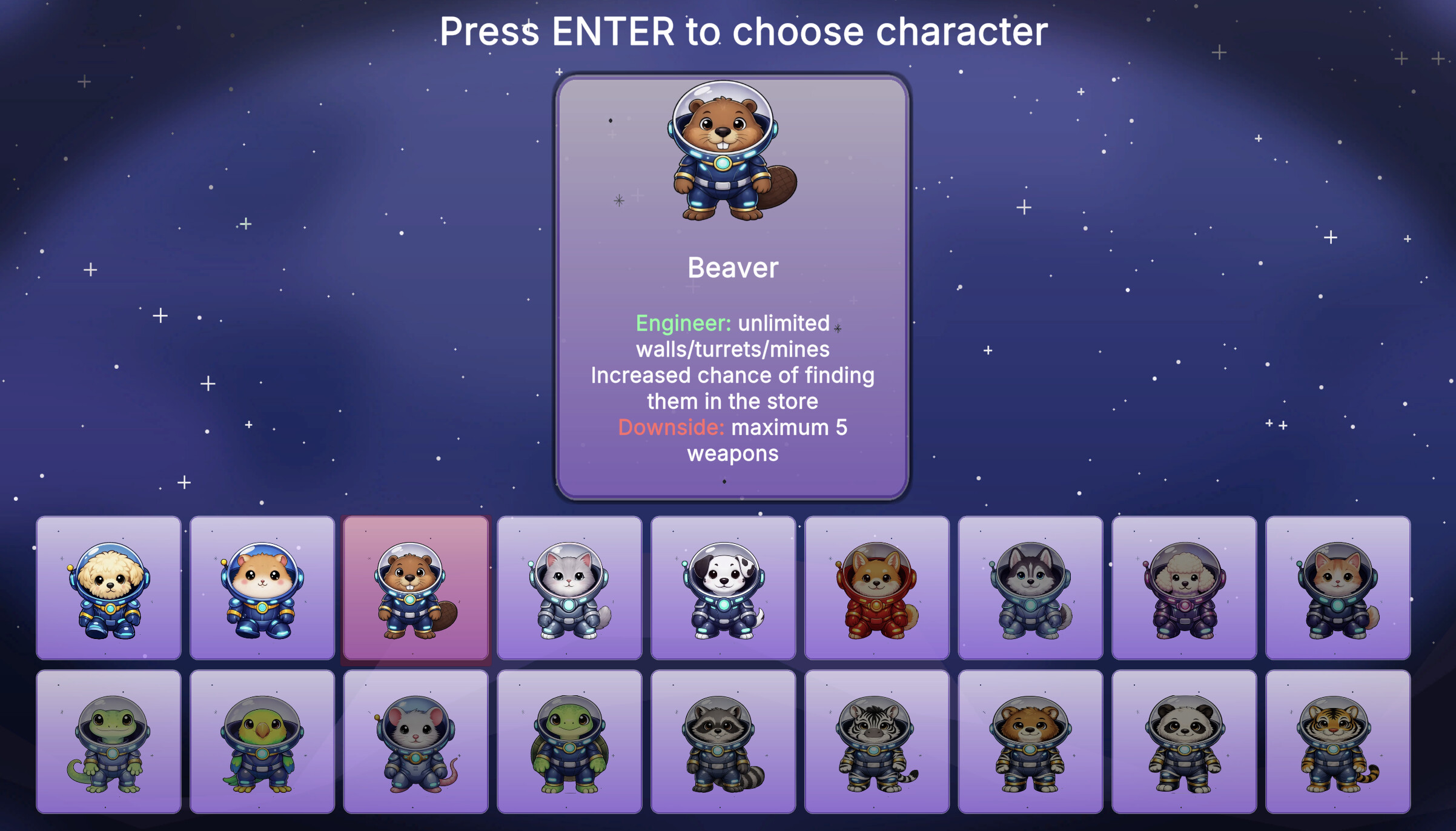 Astro beasts screenshot 5