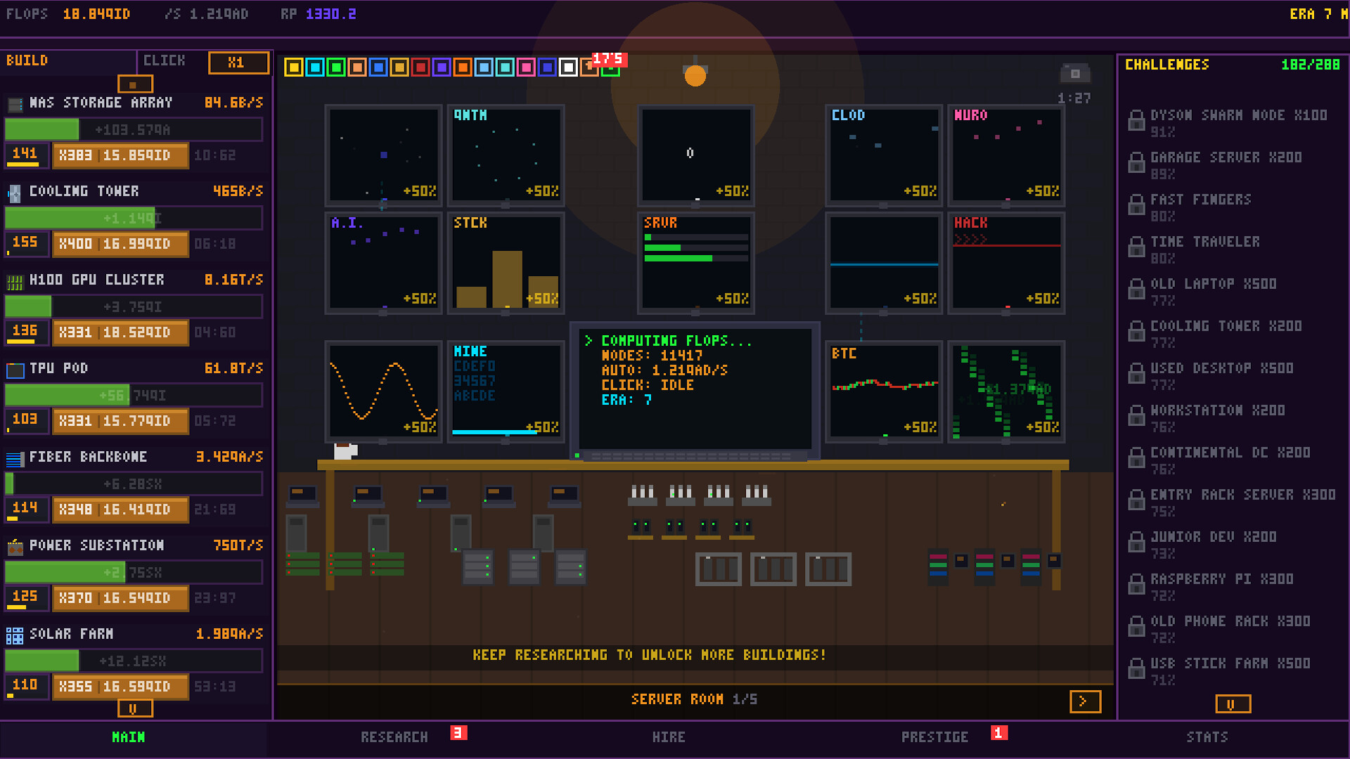 AI Server Farm Idle screenshot 8